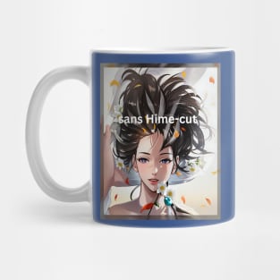 Sans HIME-cut (avant-garde anime girls hairstyle) Mug